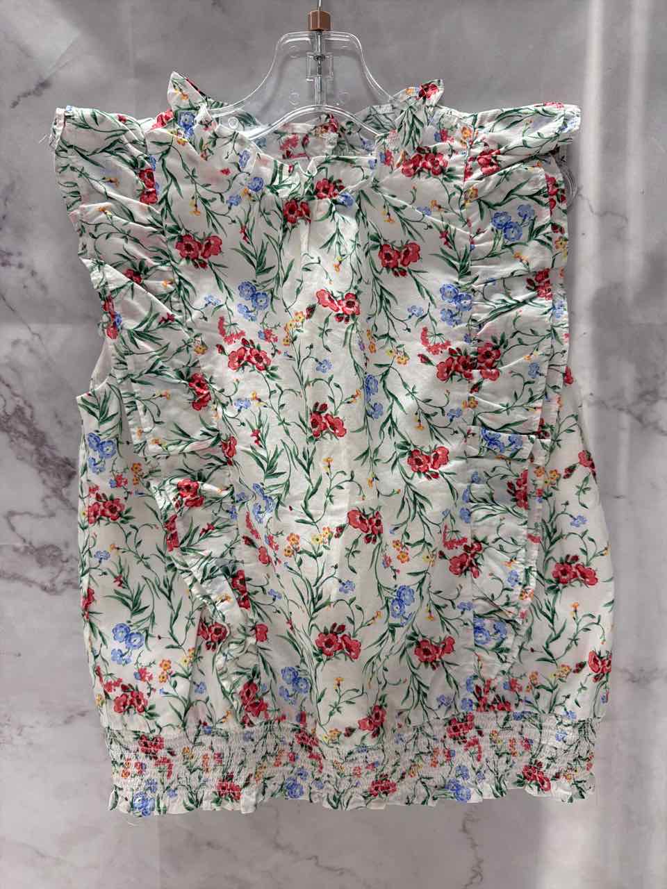 Janie and Jack Size 8 White Tank