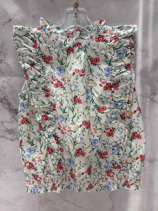 Janie and Jack Size 8 White Tank