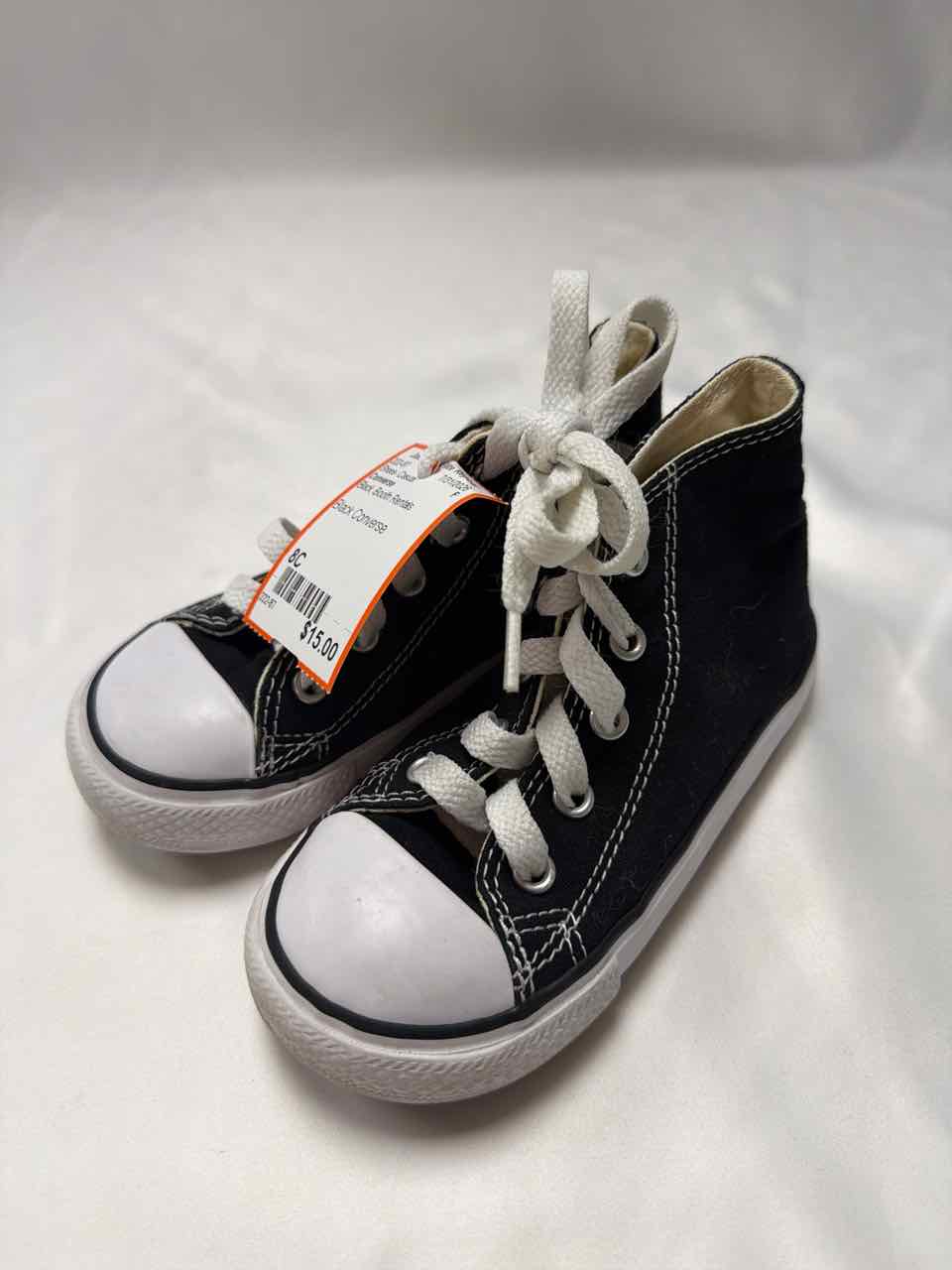 Converse Shoe Sizes 8C Black Shoes- Casual