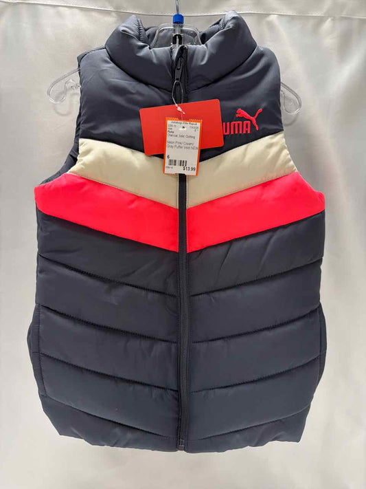Puma Size 6 Charcoal Vest