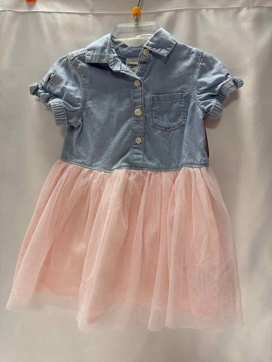 OshKosh Size 2T Denim Dress- Casual