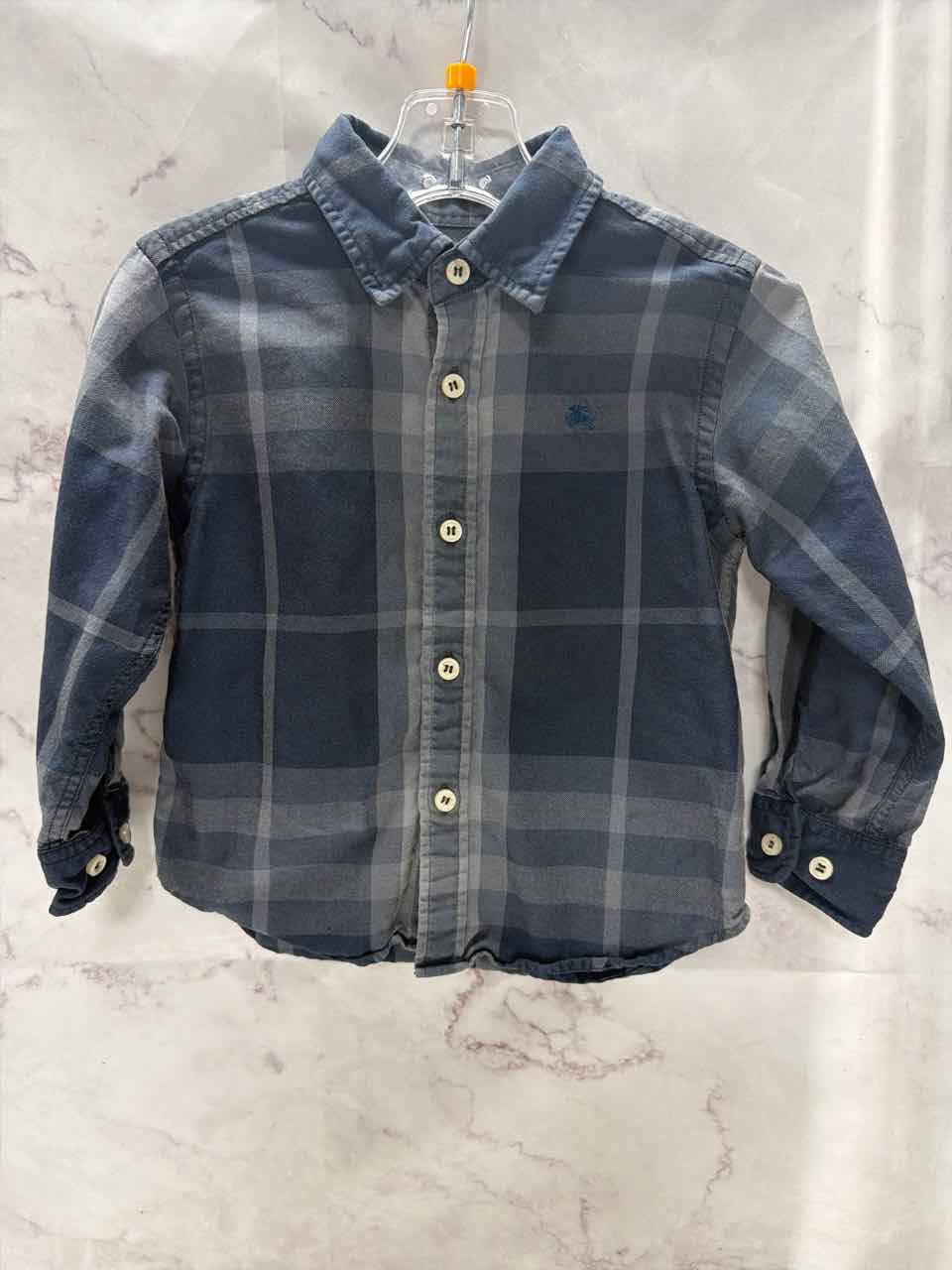 Burberry Size 2T Gray Shirt- Casual