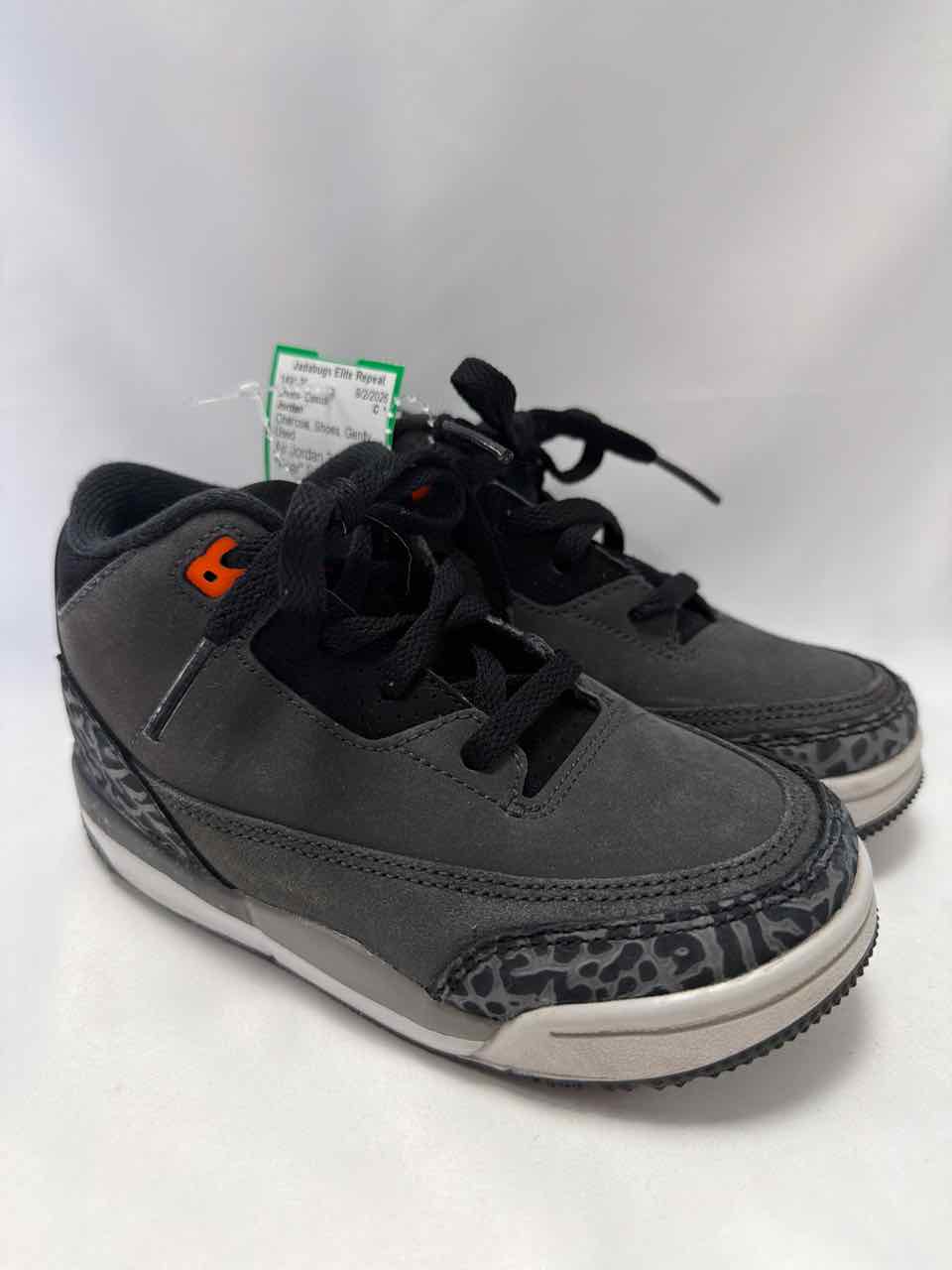 Jordan Shoe Sizes 10C Charcoal Gently Used Shoes- Casual