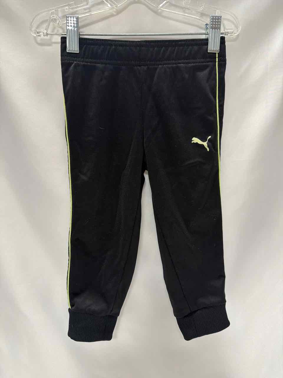 Puma Size 24 Months Black Gently Used Outfit -2pc