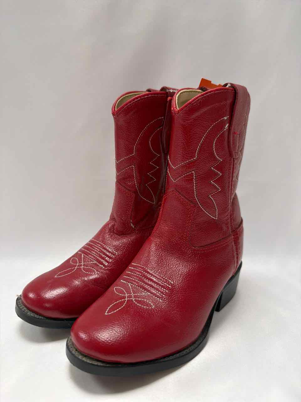 Old West Shoe Sizes 8C Red Boots