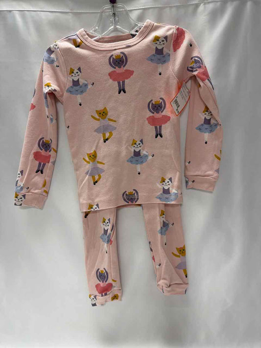 Tea Size 4 Pink Pajamas- 2pc