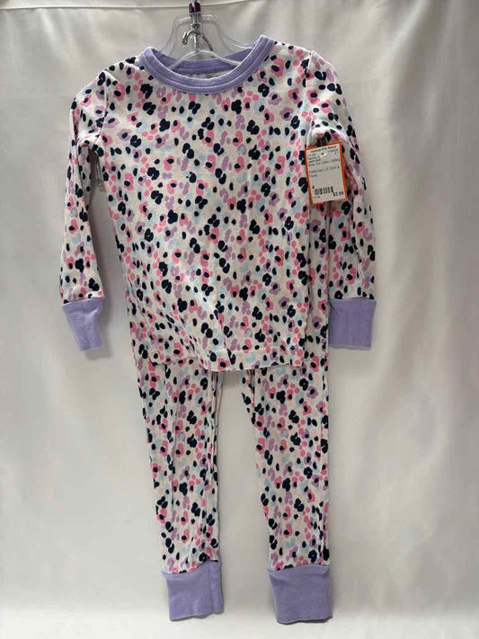 Land's End Size 4 White Pajamas- 2pc