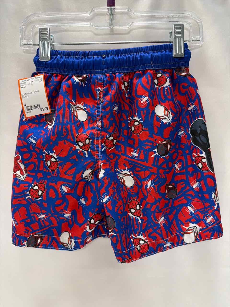 Marvel Size 4 Swim Trunks