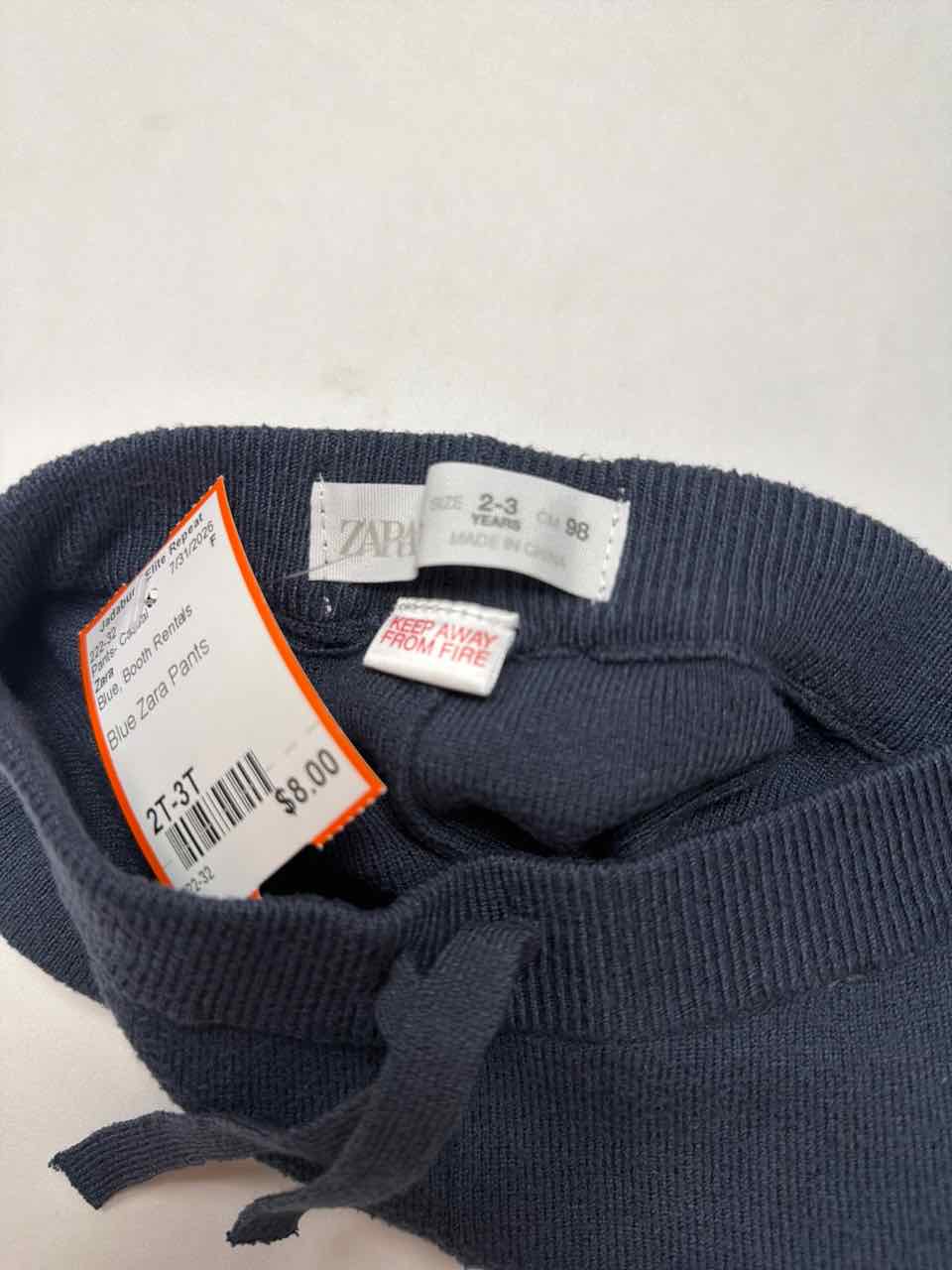 Zara Size 2T-3T Blue Pants- Casual