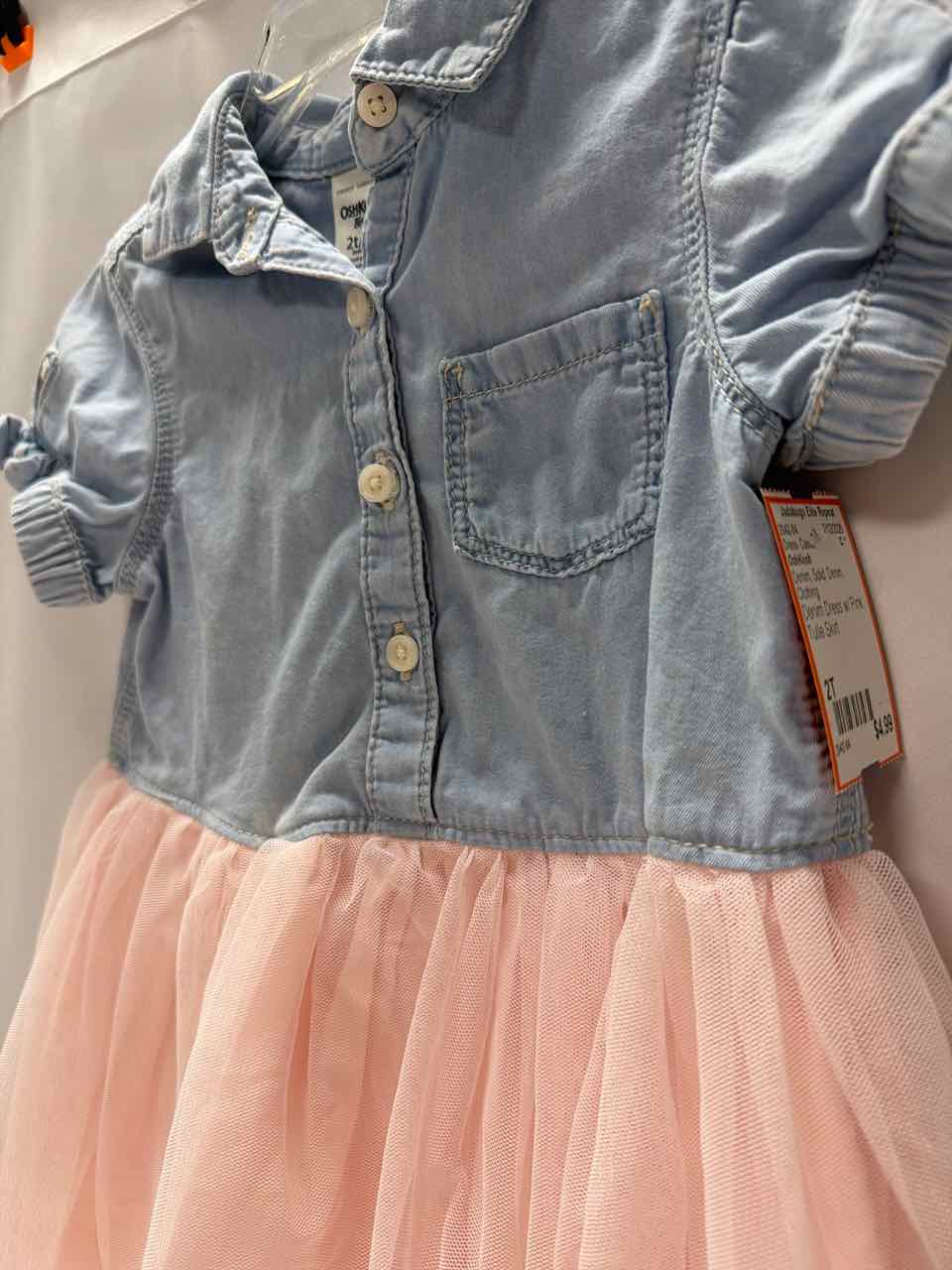 OshKosh Size 2T Denim Dress- Casual