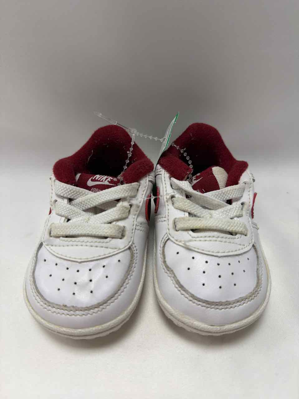 Nike Shoe Sizes 2C White Gently Used Shoes- Casual
