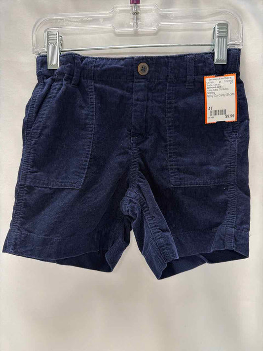 Janie and Jack Size 4T Navy Shorts- Casual