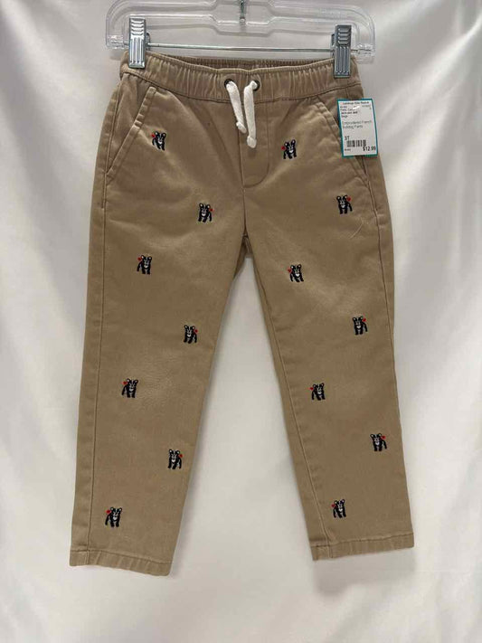 Janie and Jack Size 3T Beige Pants- Casual