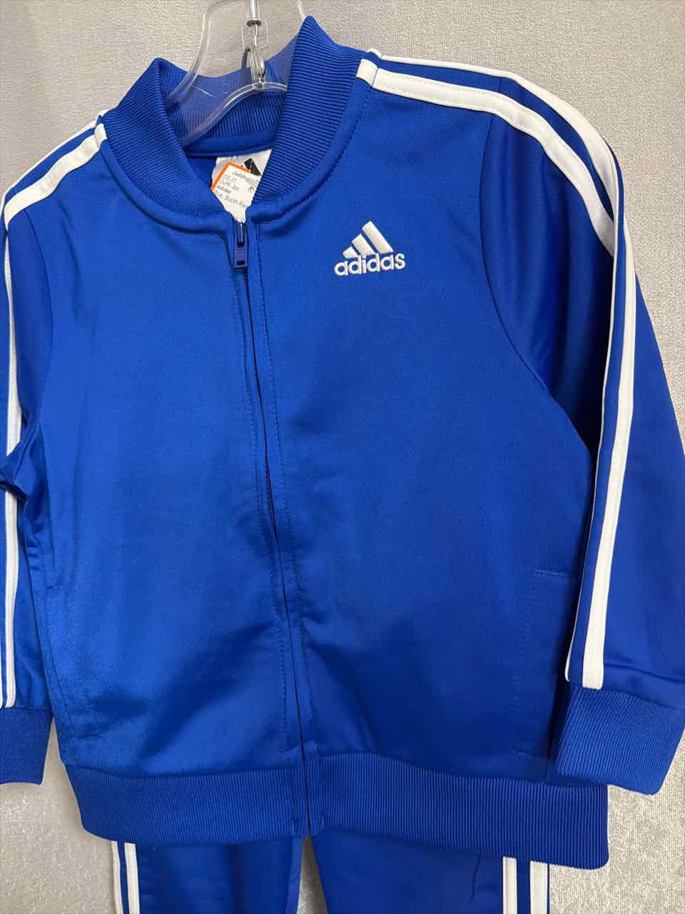 Adidas Size 24 Months Blue Outfit -2pc