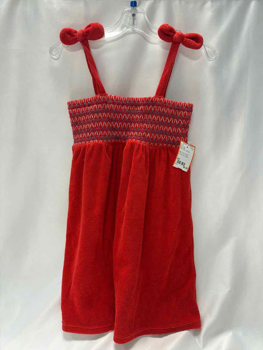 Cat & Jack Size 6/7 Red Cover-Ups