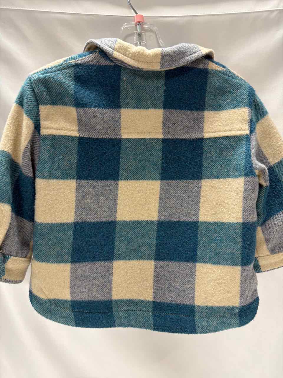 Zara Size 12-18 Months Blue Gently Used Jacket- Casual