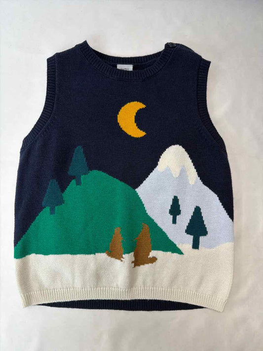 Petit Bateau Size 3T Navy New With Tags Vest