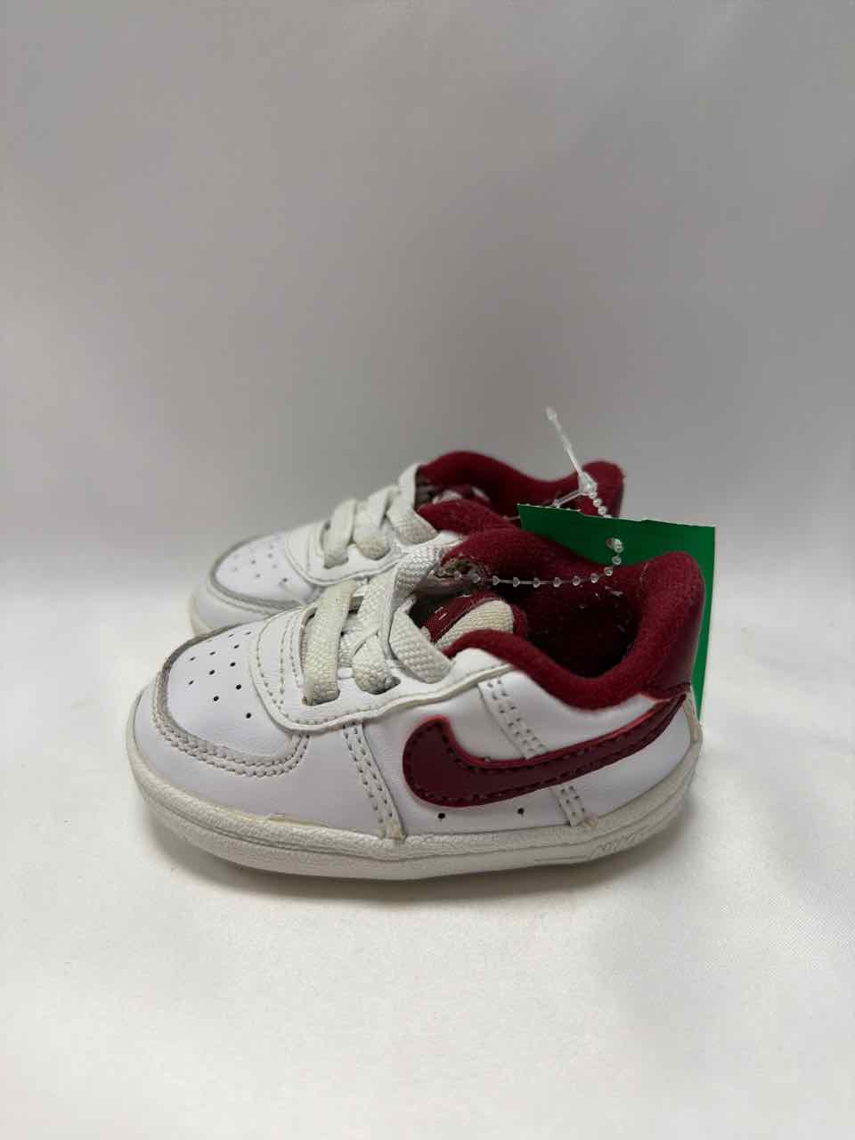 Nike Shoe Sizes 2C White Gently Used Shoes- Casual