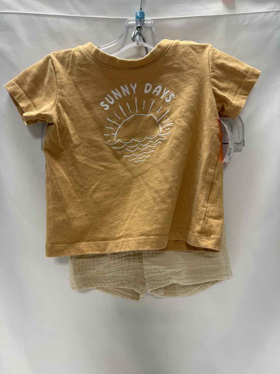 Sterling Baby Size 9 Months Brown Gently Used Outfit -2pc