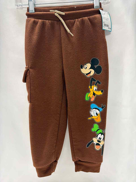 Disney Junior Size 2T Brown Pants- Casual