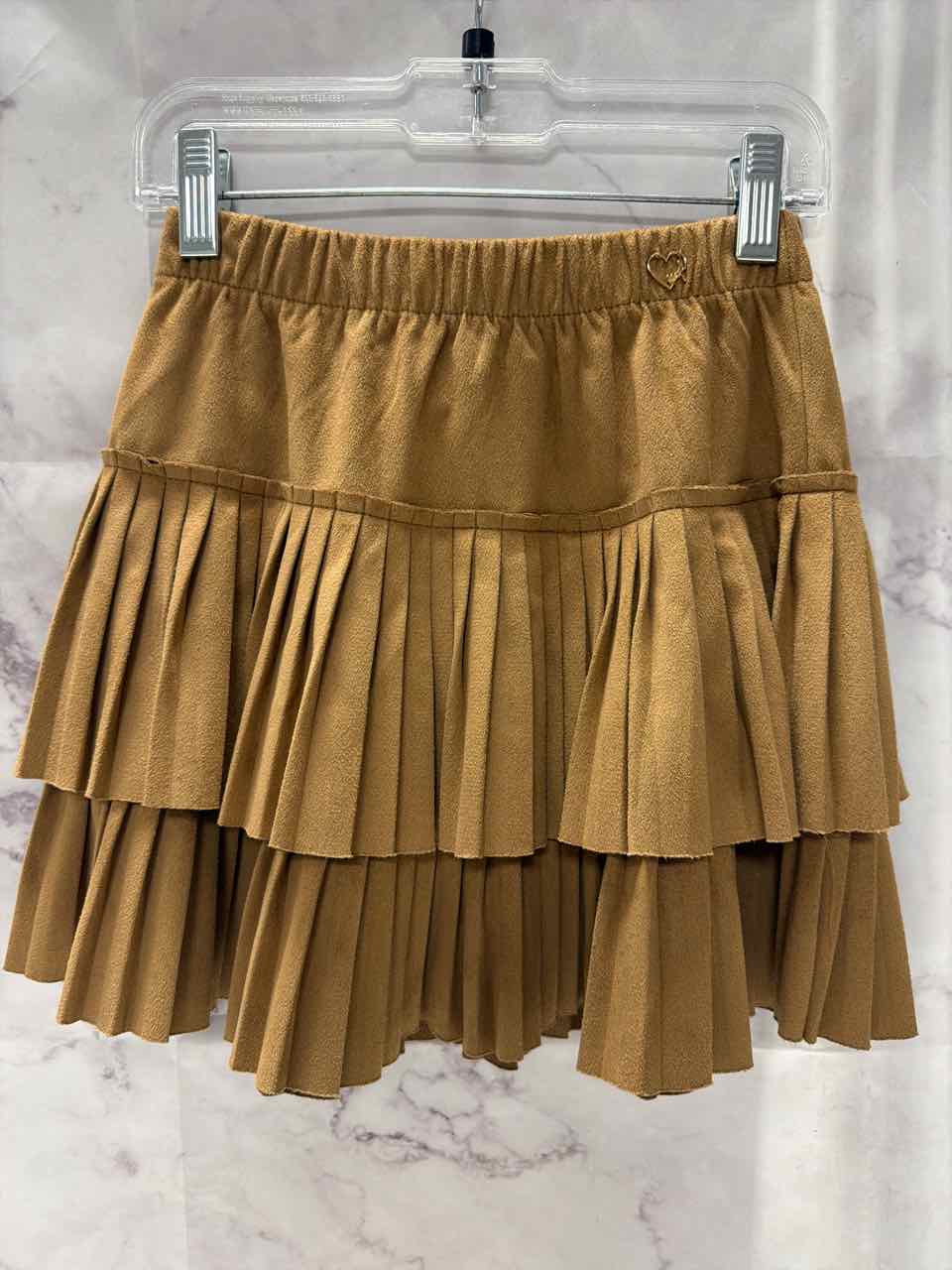 Mayoral Size 7 Brown Skirt- Casual