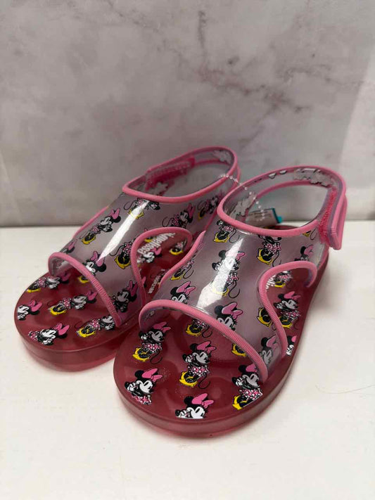 Mini Melissa Shoe Sizes 10C Pink Sandals