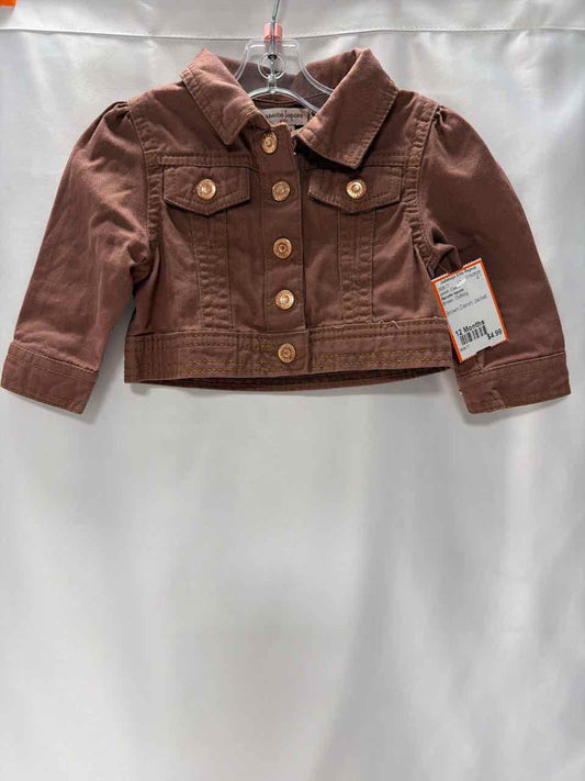 Nanette lepore Size 12 Months Brown Jacket- Casual
