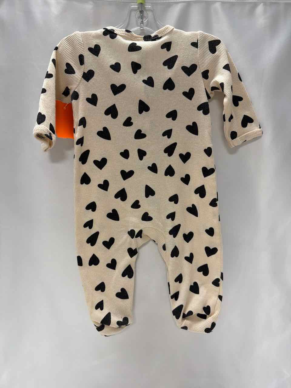 Nicole Miller Size 0-3 Months Cream Footie