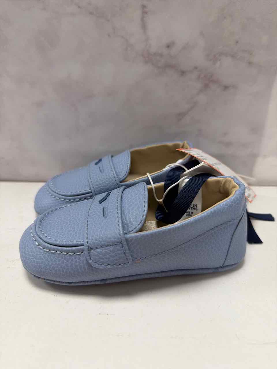 Janie & Jack Shoe Sizes 18 Months Baby Blue Shoes- Casual