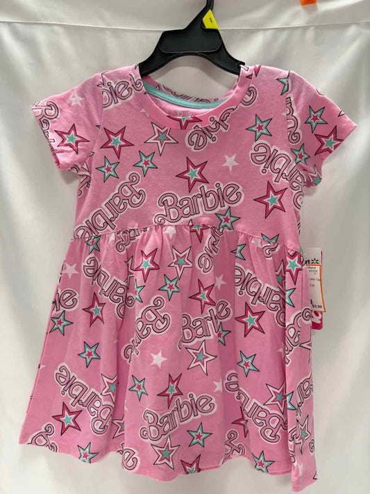 Barbie Size 3T Pink New With Tags Dress- Casual
