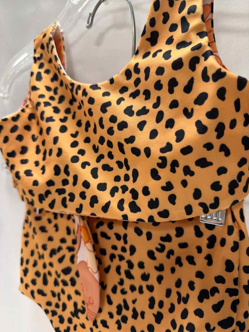 Size 12 Months Brown Swimsuit- 2pc
