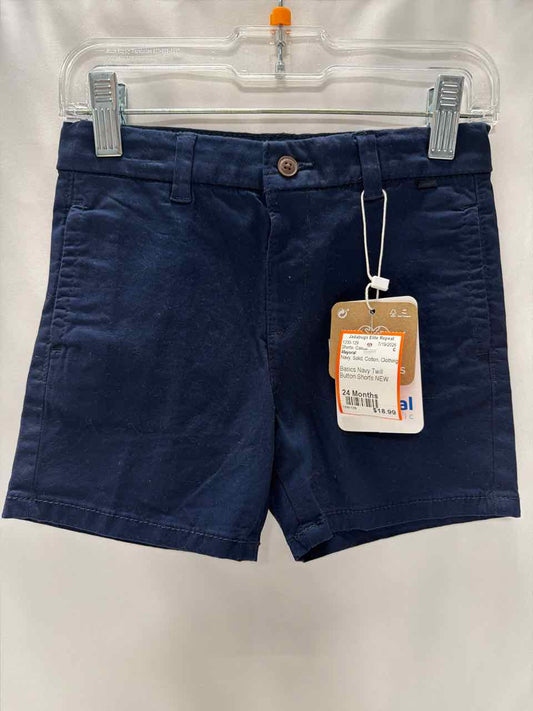 Mayoral Size 24 Months Navy Shorts- Casual