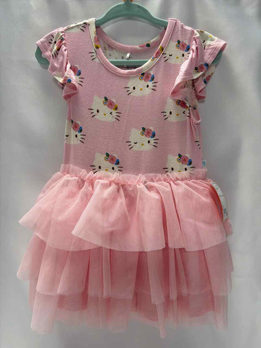 Posh Peanut Size 2T Pink Dress- Casual