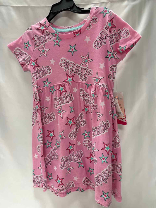 Barbie Size 5T Pink New With Tags Dress- Casual
