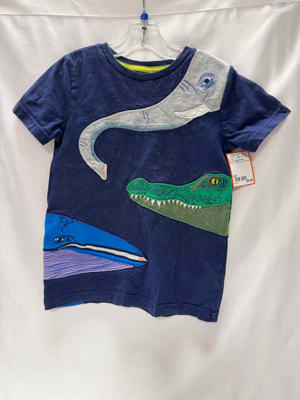 Boden / Baby Boden Size 6/7 Navy Gently Used T-Shirt