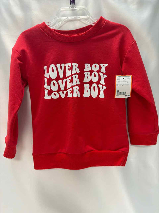 Size 4/5 Red Sweater