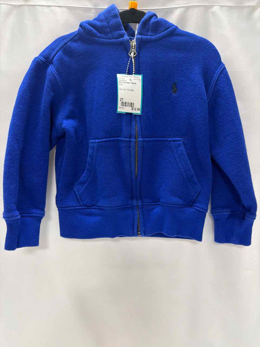 Polo by Ralph Lauren Size 2T Blue Sweatshirt