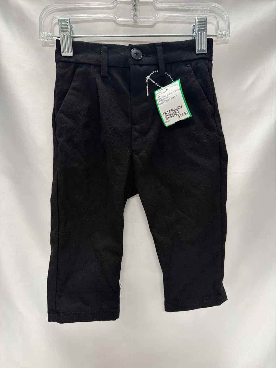 Zara Size 12-18 Months Black Gently Used Pants- Formal