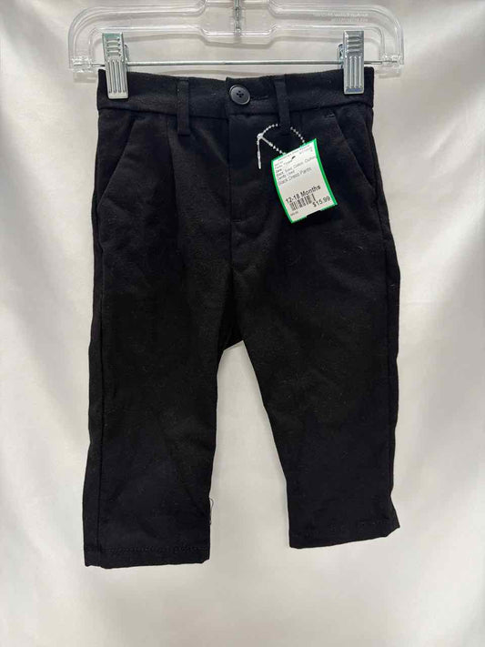 Zara Size 12-18 Months Black Gently Used Pants- Formal