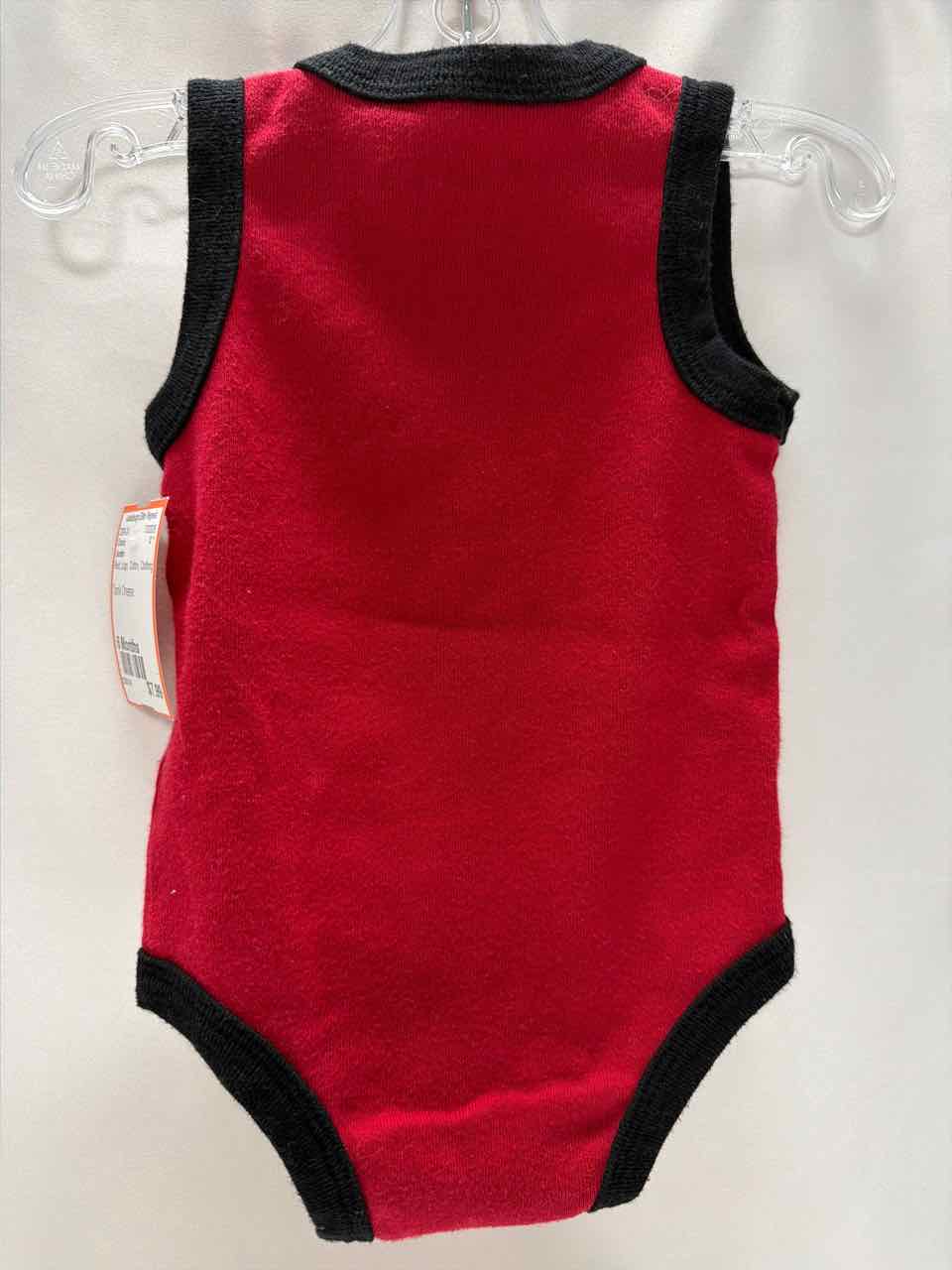 Jordan Size 6 Months Red Onesie