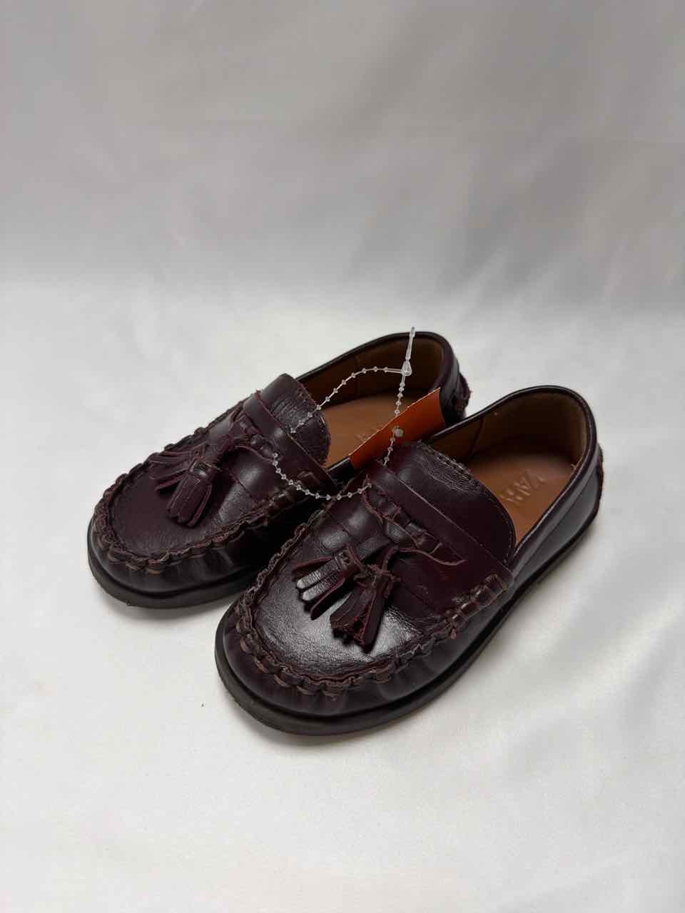 Zara Shoe Sizes 8C Burgundy Gently Used Shoes- Casual