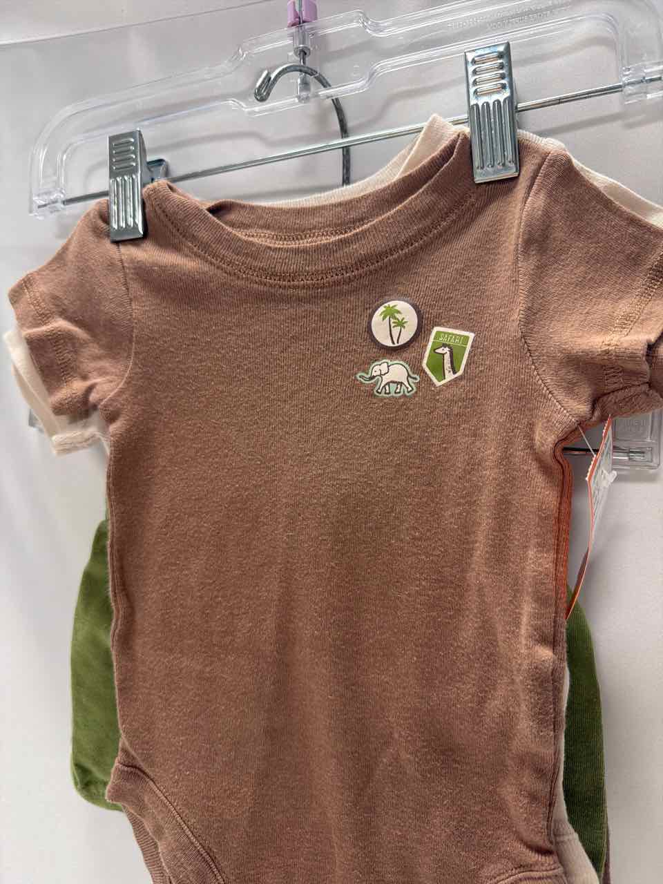 Bundles Size 3-6 months Brown Outfit- 3pc