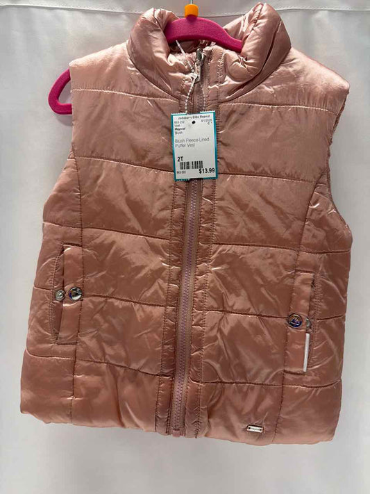 Mayoral Size 2T Blush Vest