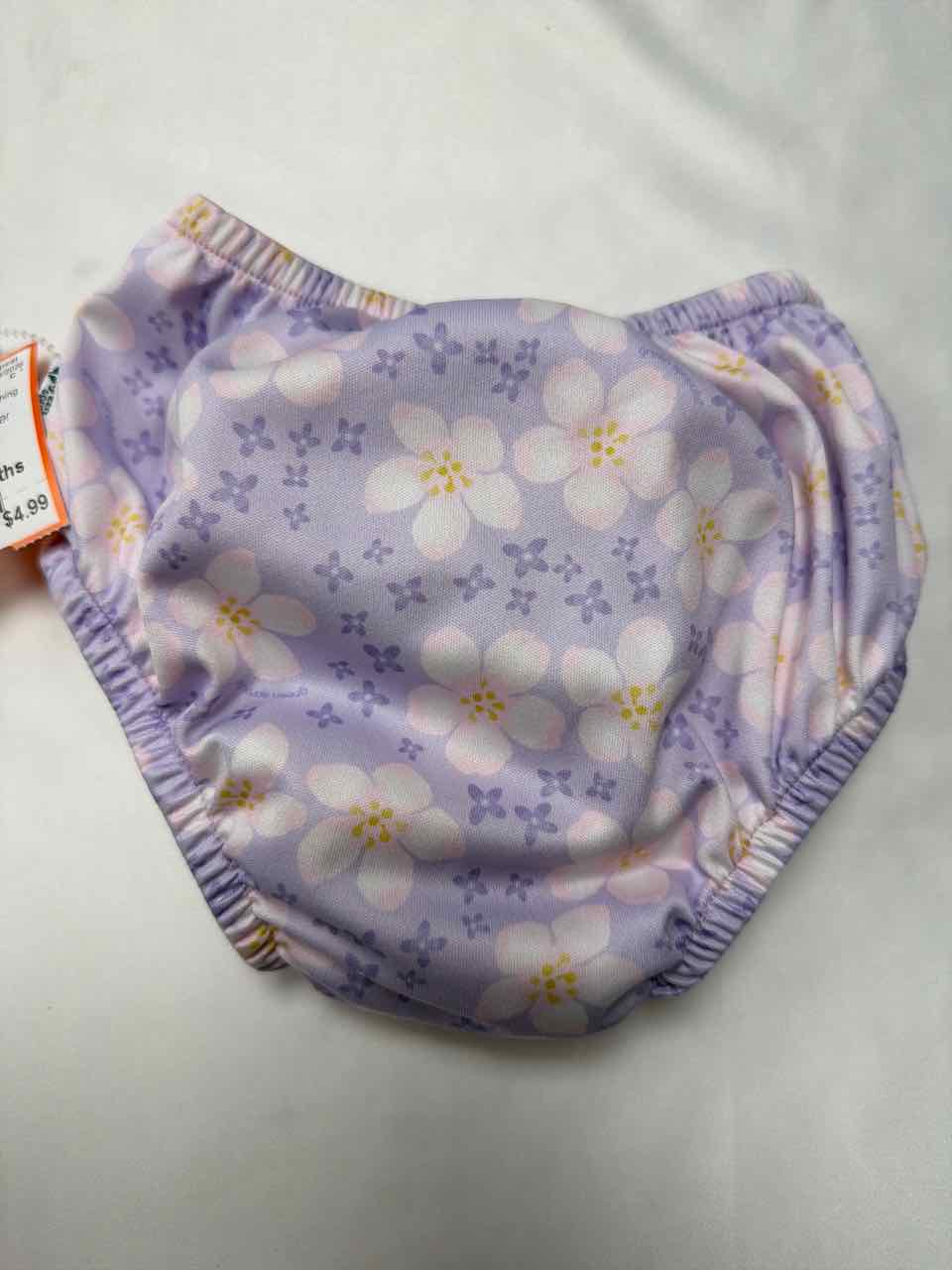 Green Sprouts Size 12-18 Months Lavender Swim Diaper