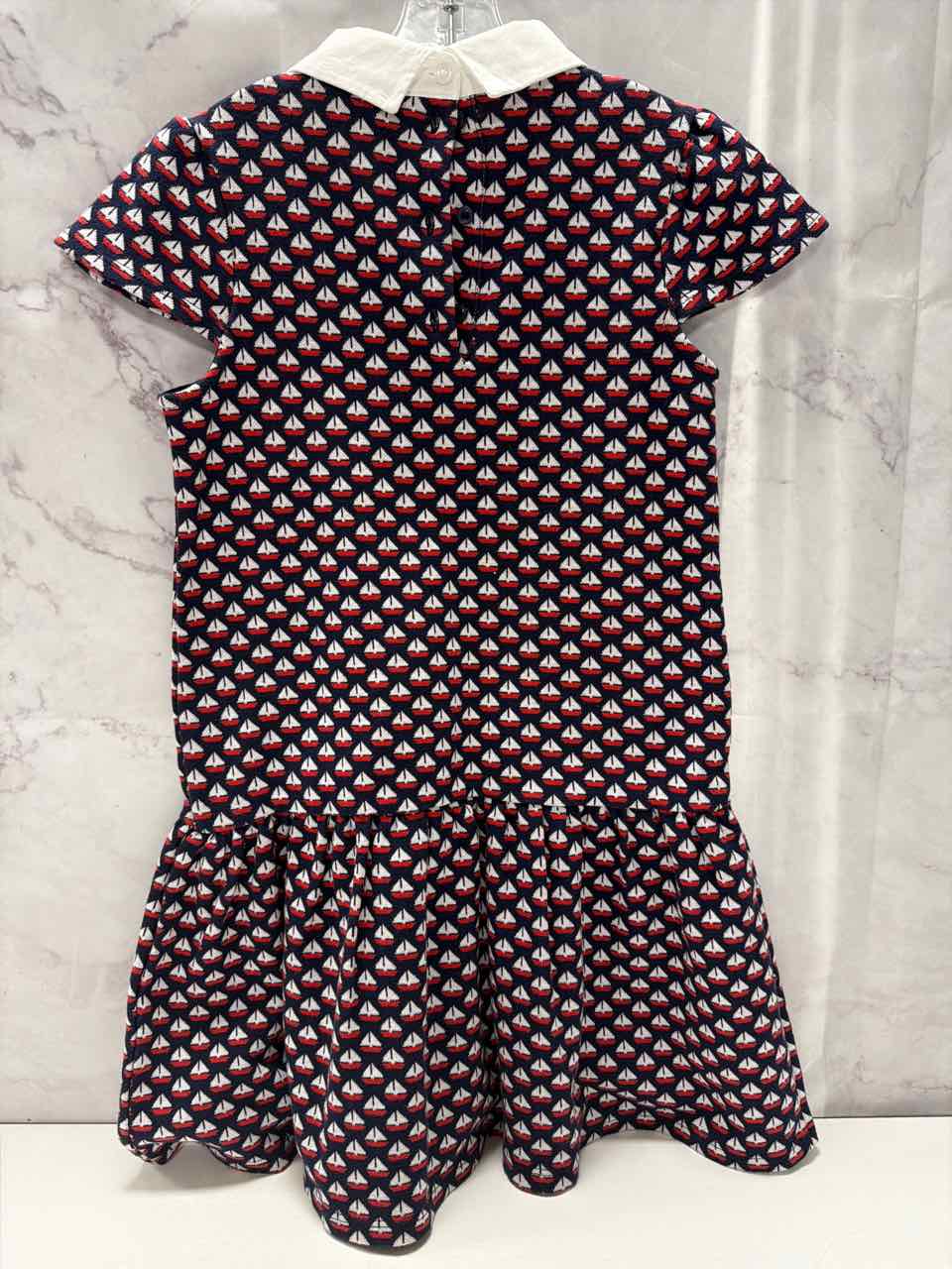 Janie and Jack Size 7 Navy Dress- Casual