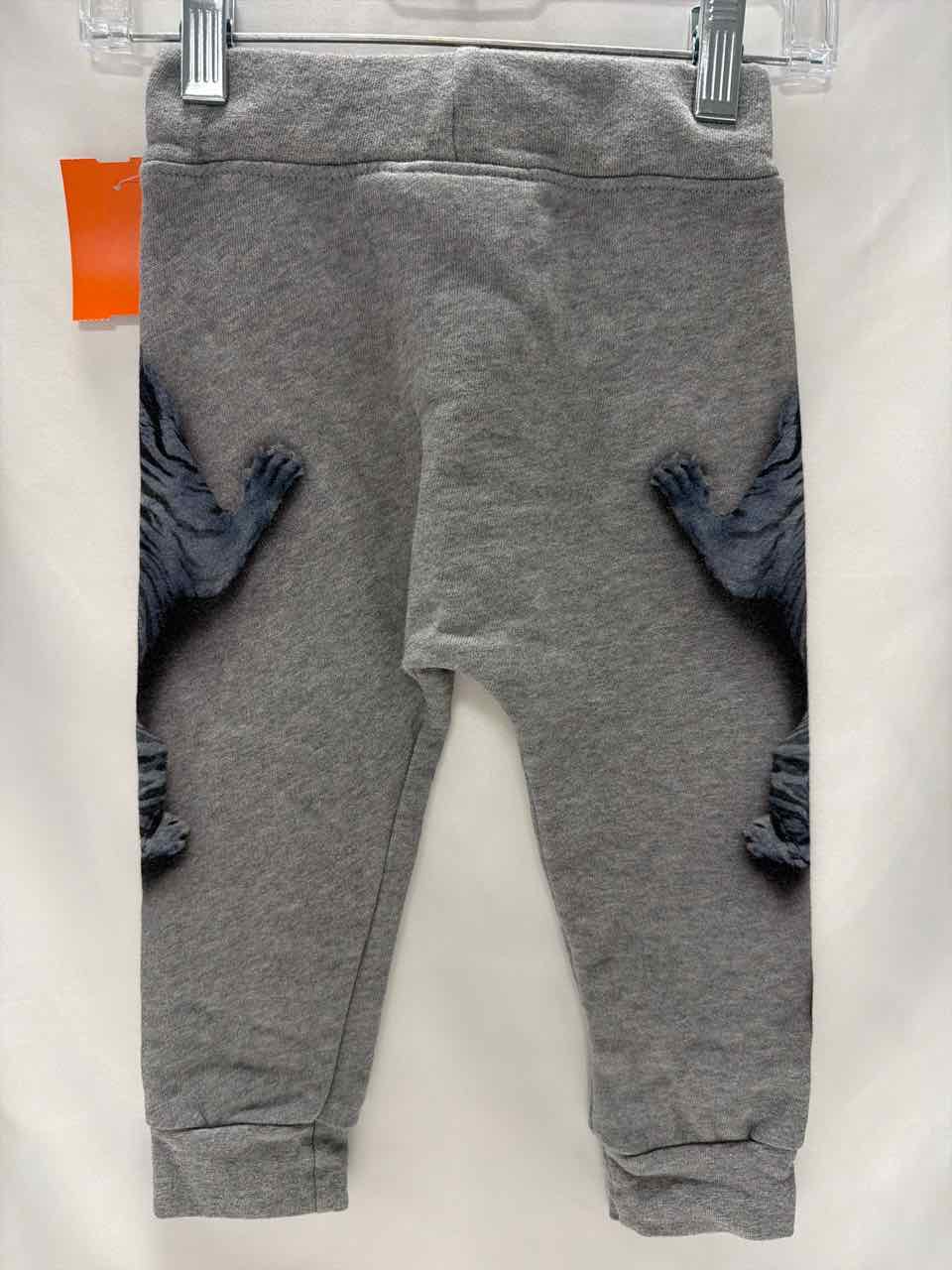 Molo Size 12 Months Gray Gently Used Pants- Casual
