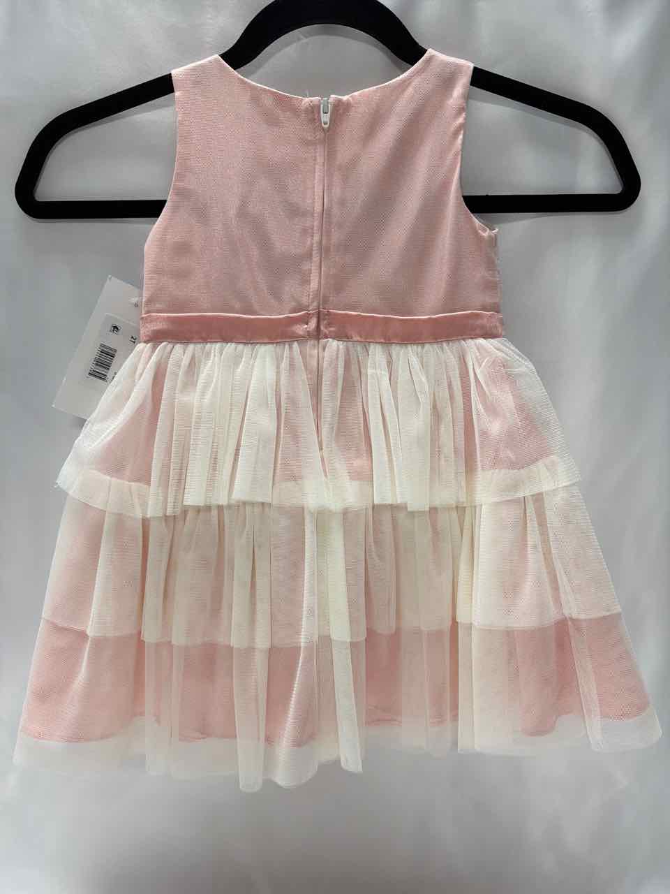 Bonnie Jean Size 2T Pink Dress- Formal