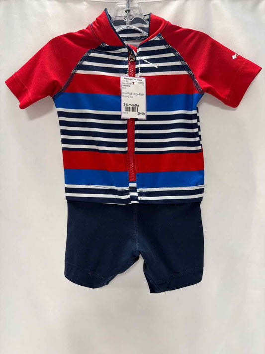 Columbia Size 3-6 months Red Rash Guard Top
