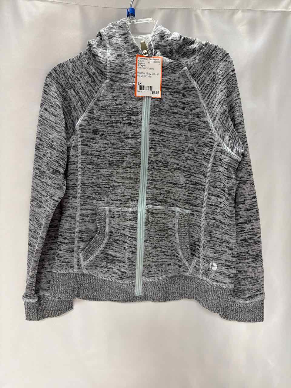 90 Degree Size 6X Gray Sweatshirt