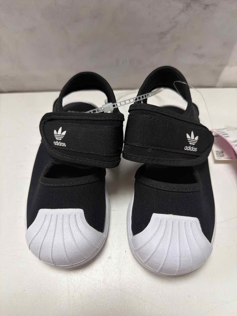 Adidas Shoe Sizes 6.5C Black Sandals